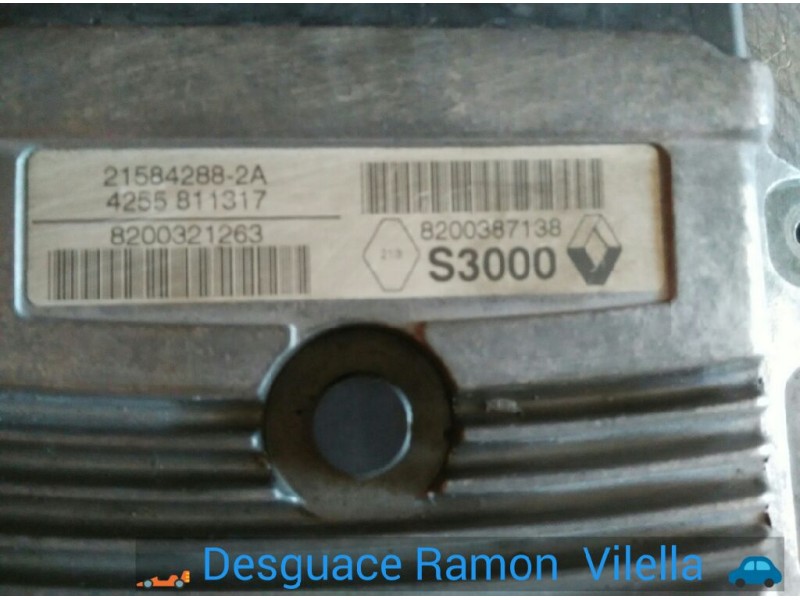 Recambio de centralita motor uce para renault megane ii berlina 5p authentique | 11.05 - ... authentique | 11.05 - ... referenci