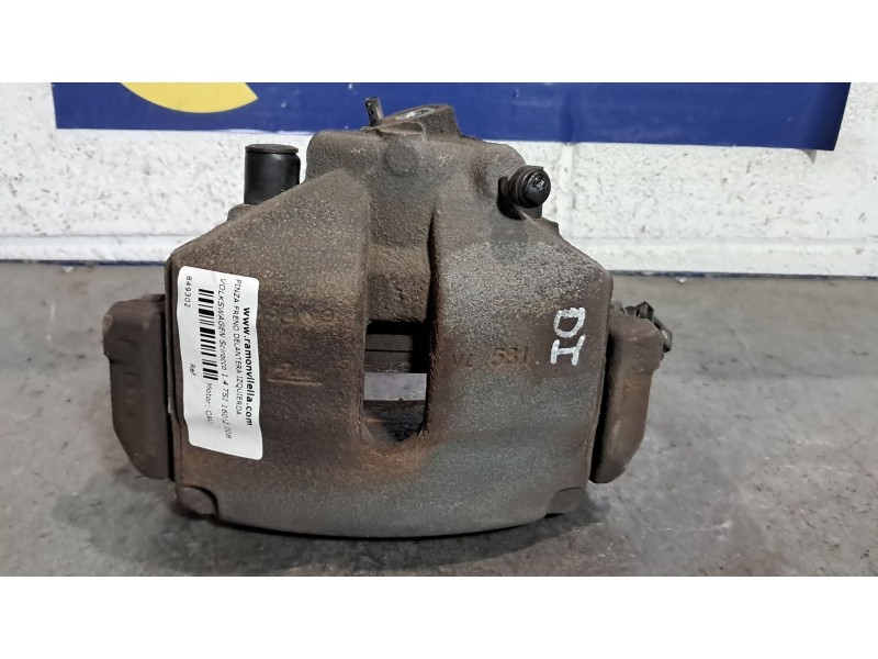 Recambio de pinza freno delantera izquierda para volkswagen scirocco 1.4 tsi 160 referencia OEM IAM   