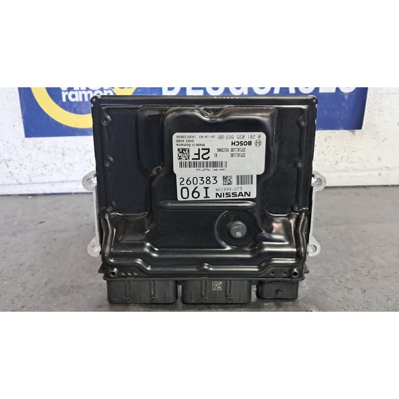 Recambio de centralita motor uce para nissan qashqai (j11)  | 0.13 - ...  | 0.13 - ... referencia OEM IAM 0281035669  