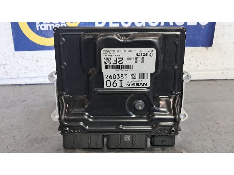 Recambio de centralita motor uce para nissan qashqai (j11)  | 0.13 - ...  | 0.13 - ... referencia OEM IAM 0281035669  