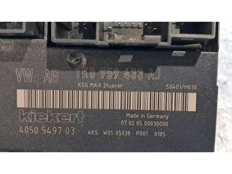 Recambio de centralita confort para volkswagen golf v berlina (1k1) gti referencia OEM IAM 1K0959433AJ  