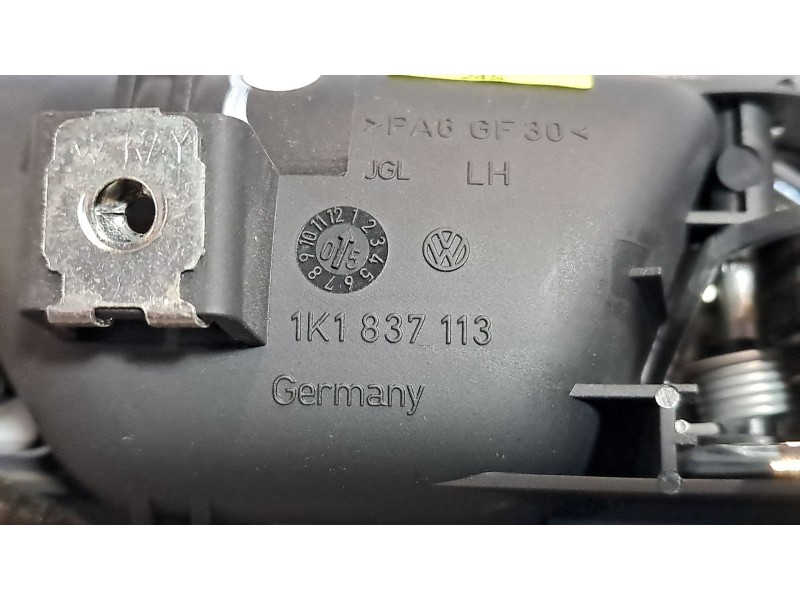 Recambio de maneta interior delantera izquierda para volkswagen golf v berlina (1k1) gti referencia OEM IAM 1K1837113  