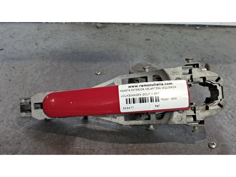 Recambio de maneta exterior delantera izquierda para volkswagen golf v berlina (1k1) gti referencia OEM IAM   