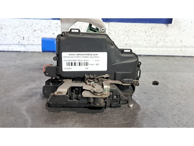 Recambio de cerradura puerta trasera izquierda para volkswagen polo (9n1)  | 0.01 - 0.05  | 0.01 - 0.05 referencia OEM IAM 3B483