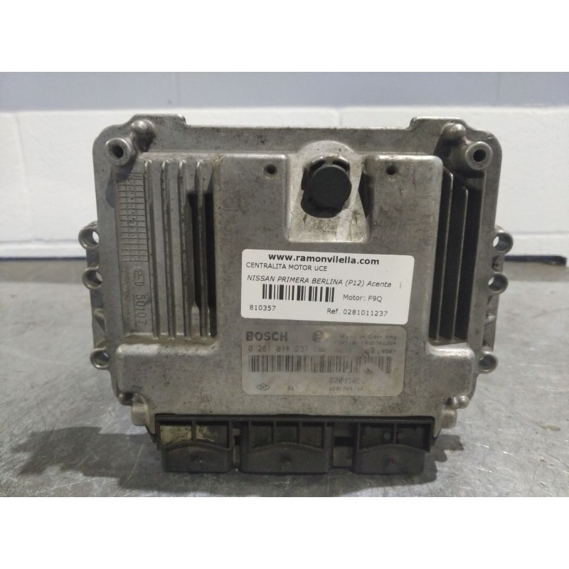 Recambio de centralita motor uce para nissan primera berlina (p12) acenta | 01.03 - 12.05 acenta | 01.03 - 12.05 referencia OEM 