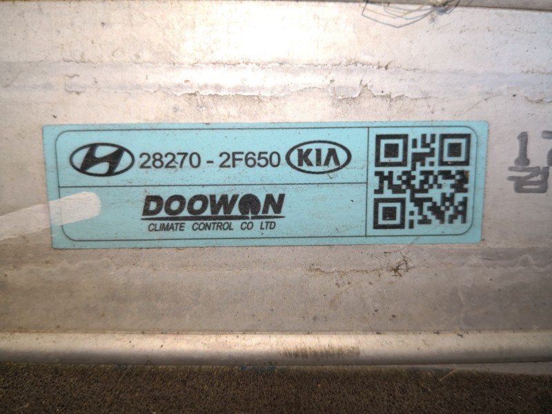 Recambio de intercooler para hyundai tucson  | 0.15 - ...  | 0.15 - ... referencia OEM IAM 282702F650  