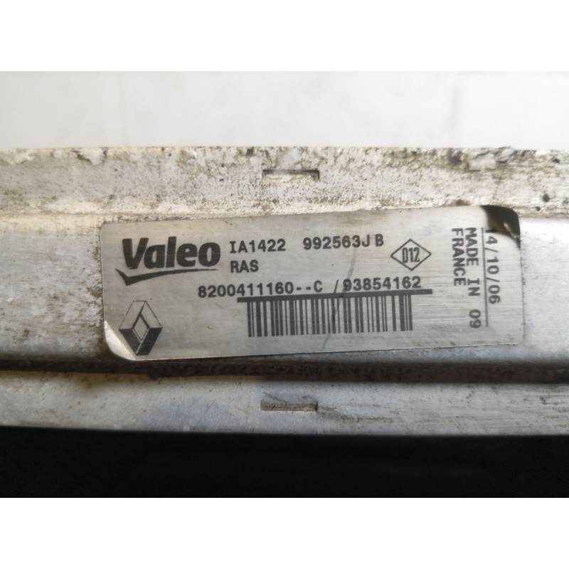 Recambio de intercooler para nissan primastar 2.0dci 115 pro corta 2835pma combi6 referencia OEM IAM 93854162  