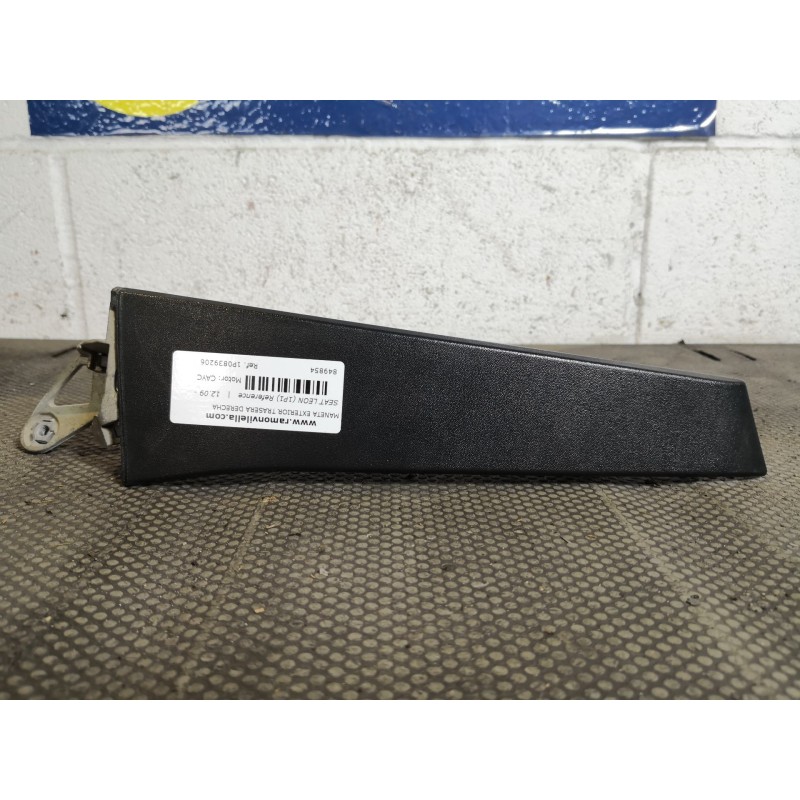 Recambio de maneta exterior trasera derecha para seat leon (1p1) reference | 12.09 - 12.12 reference | 12.09 - 12.12 referencia 