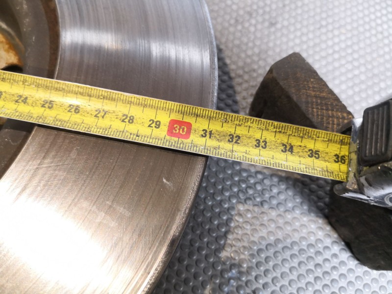 Recambio de disco freno delantero para volkswagen scirocco 1.4 tsi 160 referencia OEM IAM   