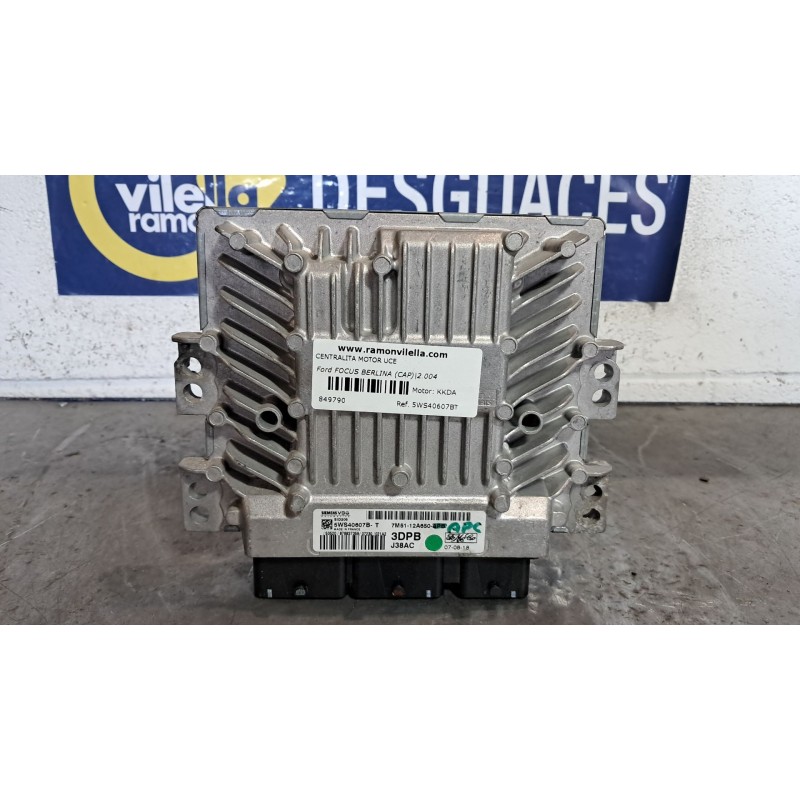 Recambio de centralita motor uce para ford focus berlina (cap) 1.8 tdci turbodiesel cat referencia OEM IAM 5WS40607BT 7M5112A650