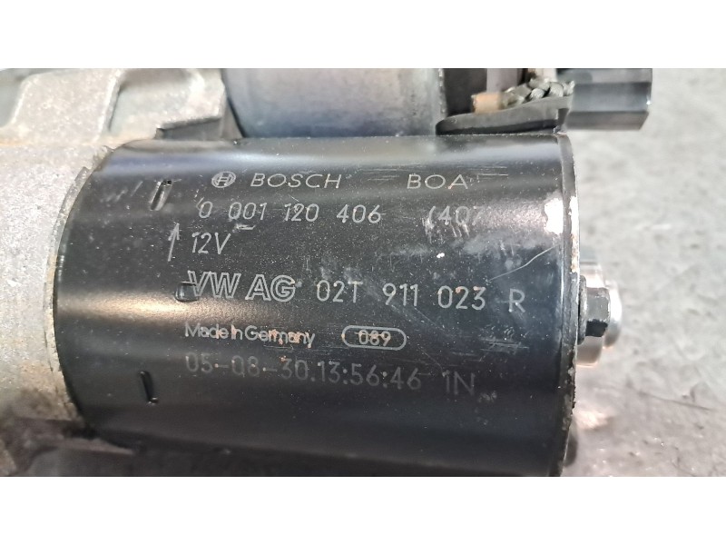 Recambio de motor arranque para seat ibiza (6l1) 1.4 16v referencia OEM IAM 0001120406 02T911023R 