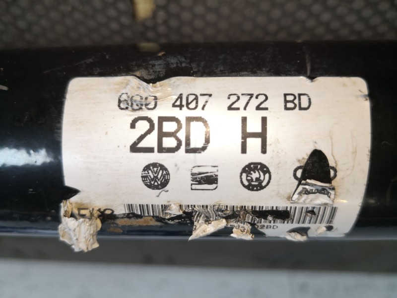 Recambio de transmision delantera derecha para seat ibiza (6l1) 1.4 16v referencia OEM IAM 6Q0407272BD  