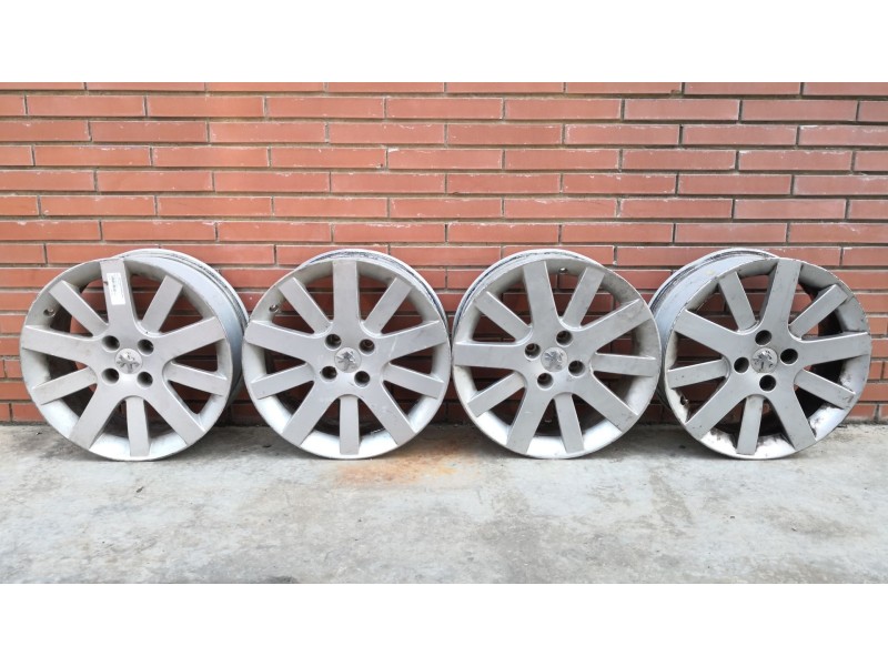 Recambio de juego de llantas para peugeot 207 1.6 16v turbo cat (5fx / ep6dt) referencia OEM IAM 7Jx17  