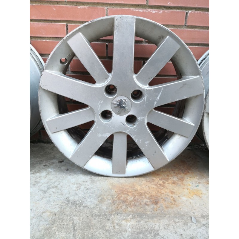 Recambio de juego de llantas para peugeot 207 1.6 16v turbo cat (5fx / ep6dt) referencia OEM IAM 7Jx17  