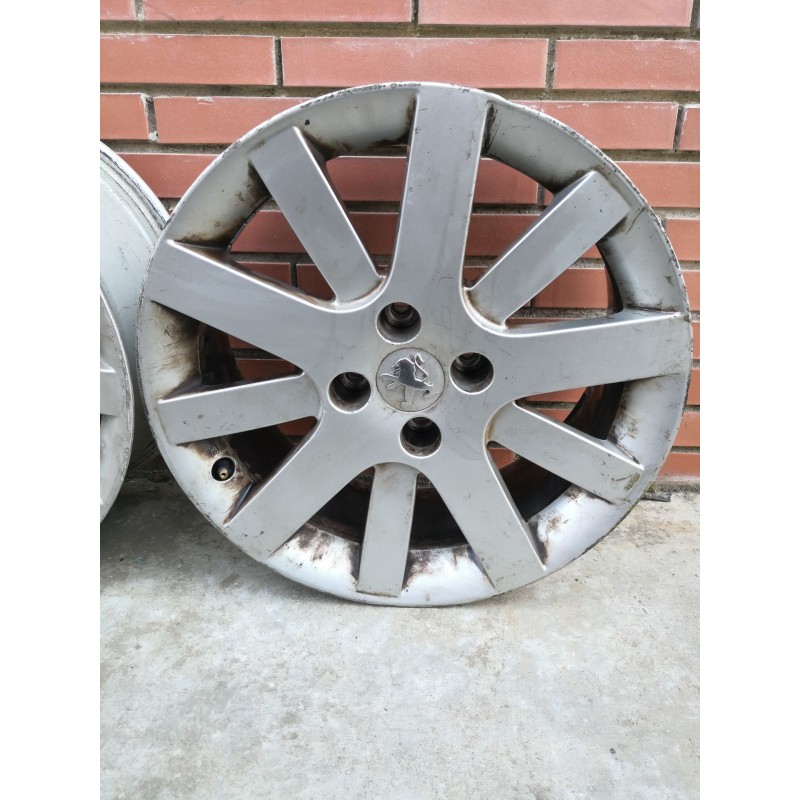 Recambio de juego de llantas para peugeot 207 1.6 16v turbo cat (5fx / ep6dt) referencia OEM IAM 7Jx17  