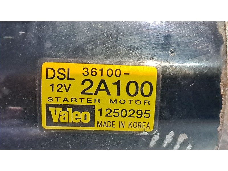 Recambio de motor arranque para kia rio referencia OEM IAM 361002A100 1250295 