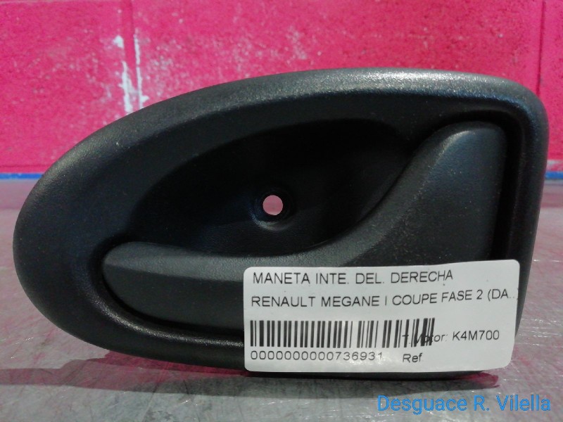Recambio de maneta inte. delantero derecha para renault megane i coupe fase 2 (da..) 1.6 16v dynamique (da04/b) | 10.00 - 12.02 