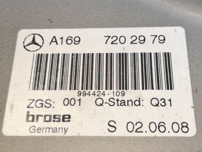 Recambio de elevalunas delantero izquierdo para mercedes clase b (w245) 180 cdi (245.207) referencia OEM IAM A1697202979  