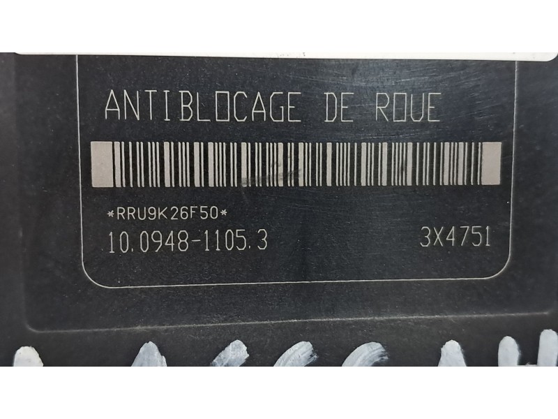 Recambio de abs para peugeot 206 gti referencia OEM IAM 10094811053  