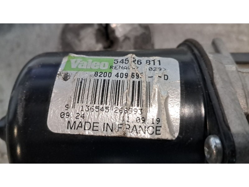 Recambio de motor limpia delantero para renault kangoo expression referencia OEM IAM VALEO 54001902   Recambio de motor limpia delantero para renault kangoo expression referencia OEM IAM VALEO 54001902