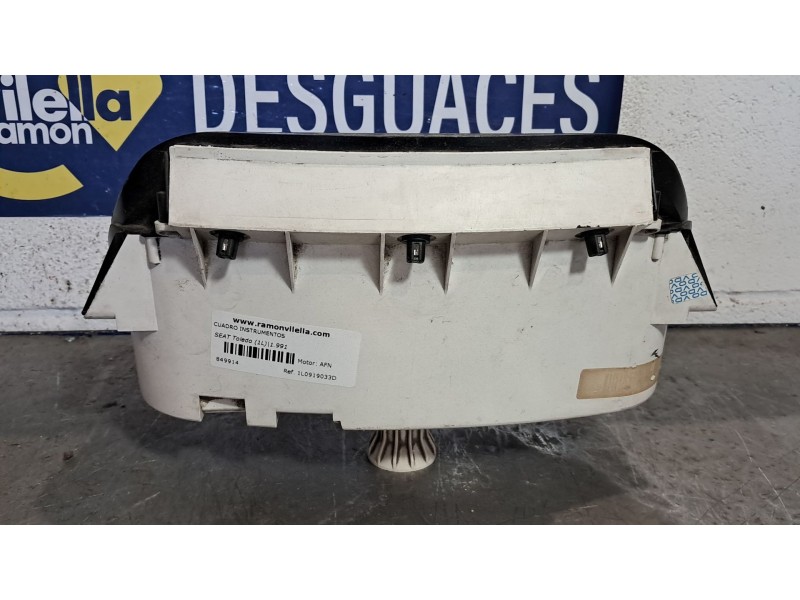 Recambio de cuadro instrumentos para seat toledo (1l) 1.9 tdi referencia OEM IAM 1L0919033D  