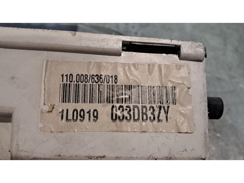 Recambio de cuadro instrumentos para seat toledo (1l) 1.9 tdi referencia OEM IAM 1L0919033D  