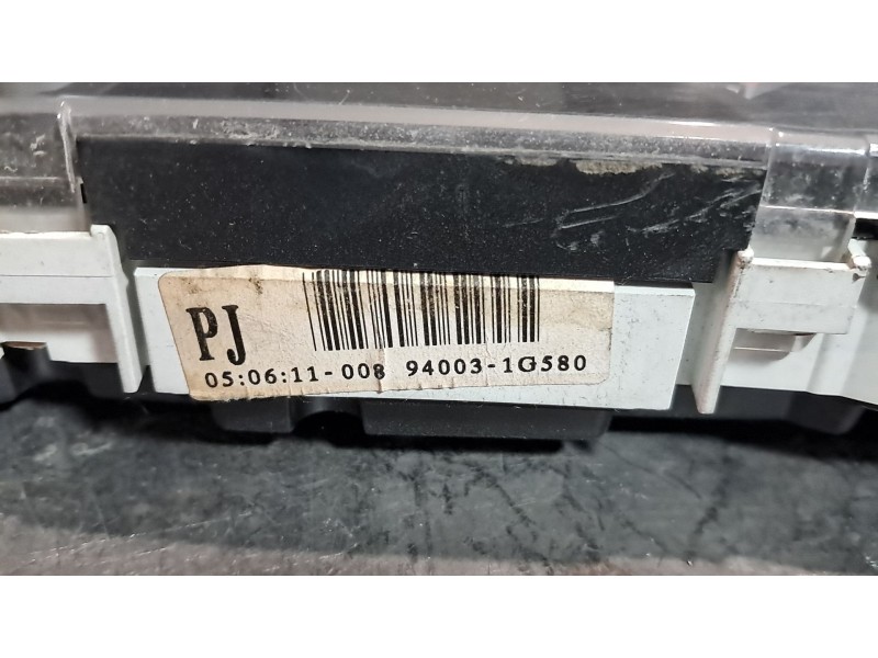 Recambio de cuadro instrumentos para kia rio referencia OEM IAM 940031G580  