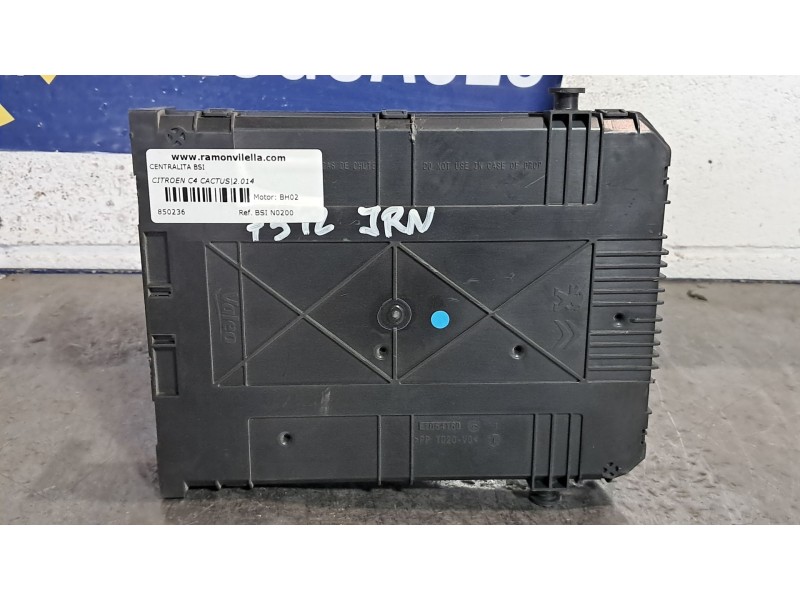Recambio de centralita bsi para citroen c4 cactus feel referencia OEM IAM BSI N0200  