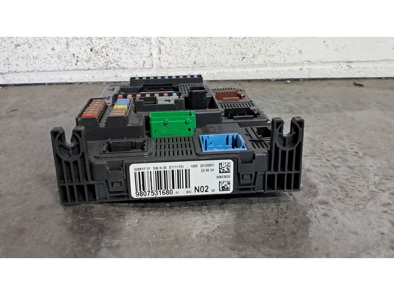 Recambio de centralita bsi para citroen c4 cactus feel referencia OEM IAM BSI N0200  