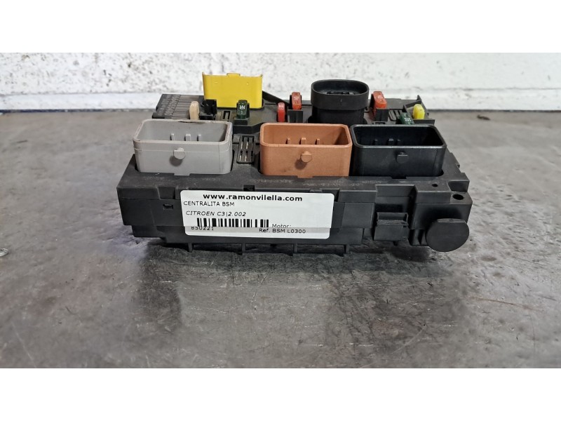 Recambio de centralita bsm para citroen c3 1.4 collection referencia OEM IAM BSM L0300  