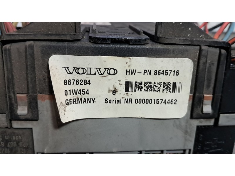 Recambio de caja reles fusibles para volvo s40 berlina 1.8 16v | 09.95 - 12.99 1.8 16v | 09.95 - 12.99 referencia OEM IAM 867628