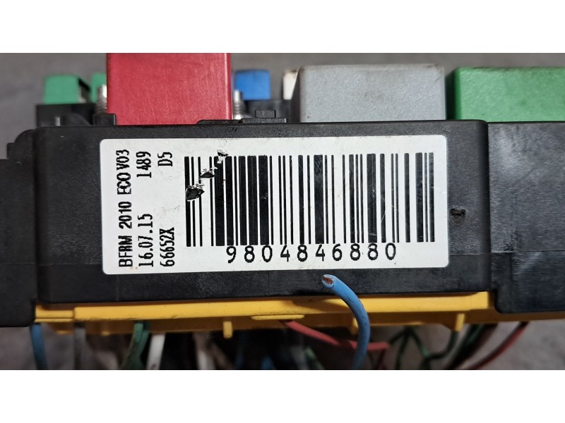 Recambio de caja reles fusibles para citroen c4 cactus feel referencia OEM IAM   
