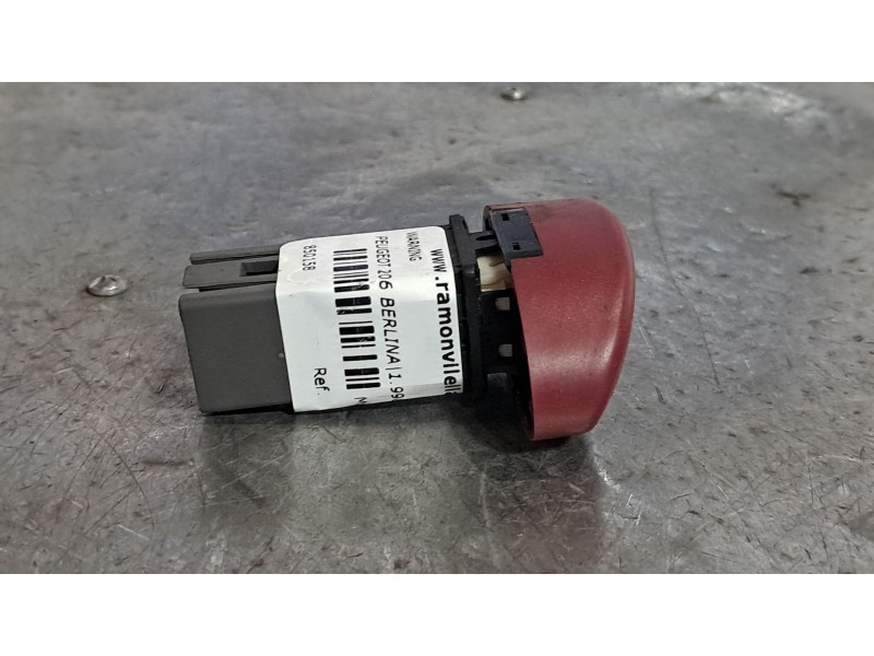 Recambio de warning para peugeot 206 berlina xr referencia OEM IAM    Recambio de warning para peugeot 206 berlina xr referencia OEM IAM