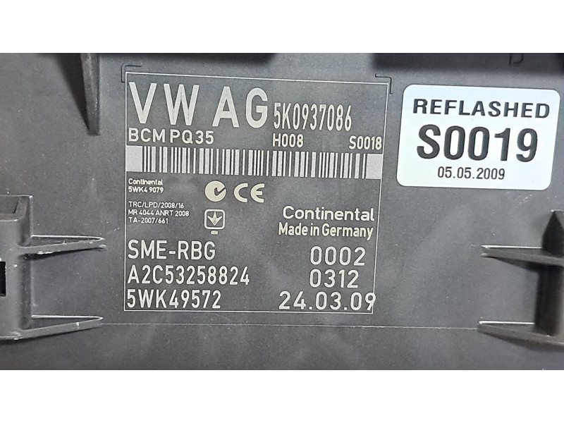 Recambio de caja reles fusibles para seat leon (1p1) stylance / style referencia OEM IAM 5WK49572 5WK0937086 A2C53258824