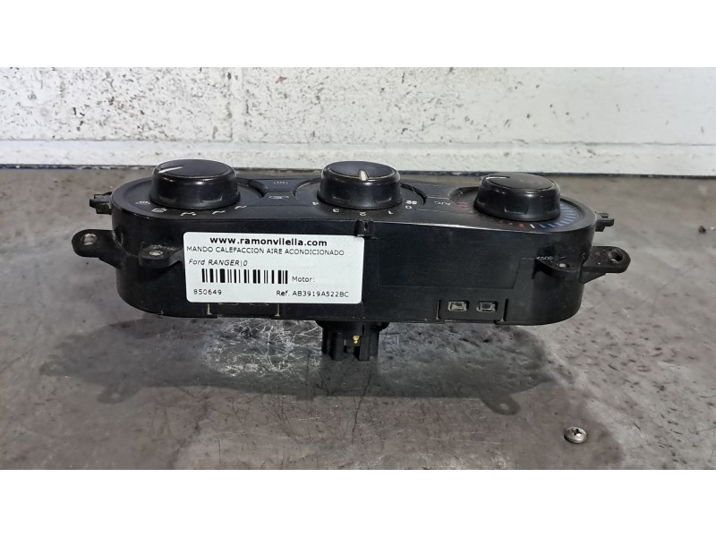 Recambio de mando calefaccion aire acondicionado para ford ranger referencia OEM IAM AB3919A522BC  