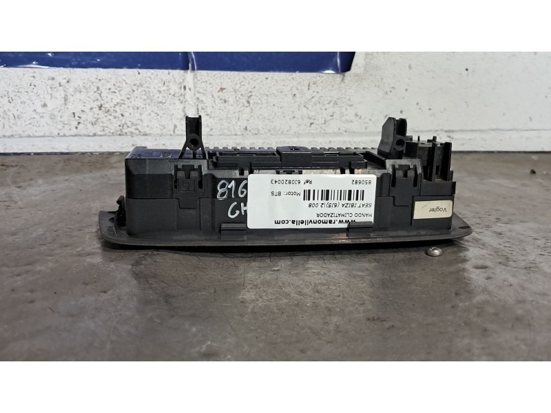 Recambio de mando climatizador para seat ibiza (6j5) sport referencia OEM IAM 6J0820043  