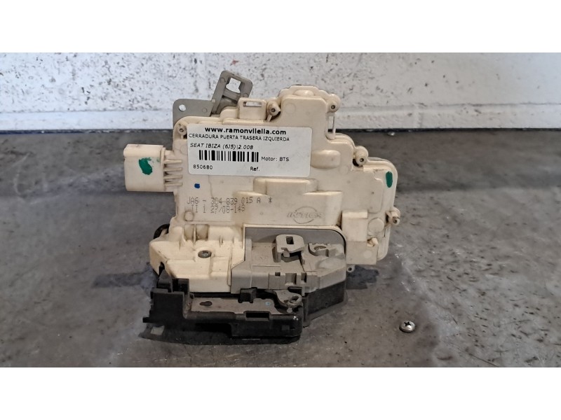 Recambio de cerradura puerta trasera izquierda para seat ibiza (6j5) sport referencia OEM IAM   