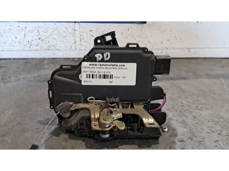 Recambio de cerradura puerta delantera derecha para seat ibiza (6l1) 1.9 sdi referencia OEM IAM   