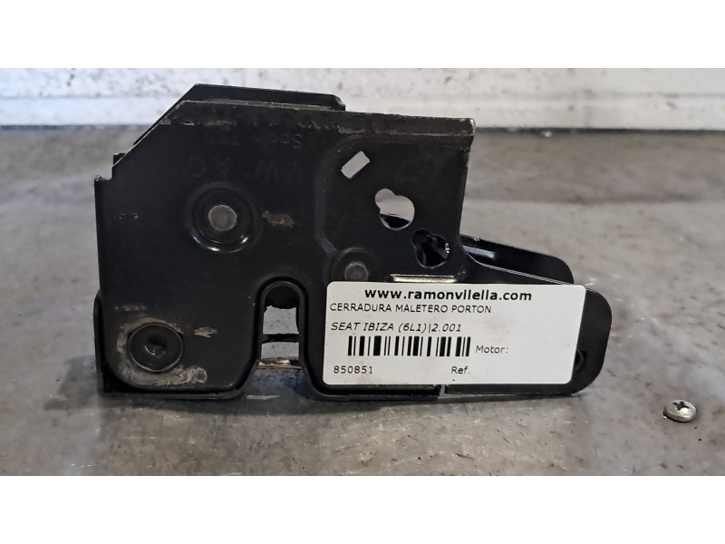 Recambio de cerradura maletero porton para seat ibiza (6l1) referencia OEM IAM   
