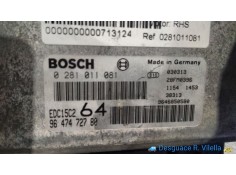 Recambio de centralita motor uce para peugeot 307 (s1) xt | 09.01 - 12.04 xt | 09.01 - 12.04 referencia OEM IAM 0281011081 96474 2