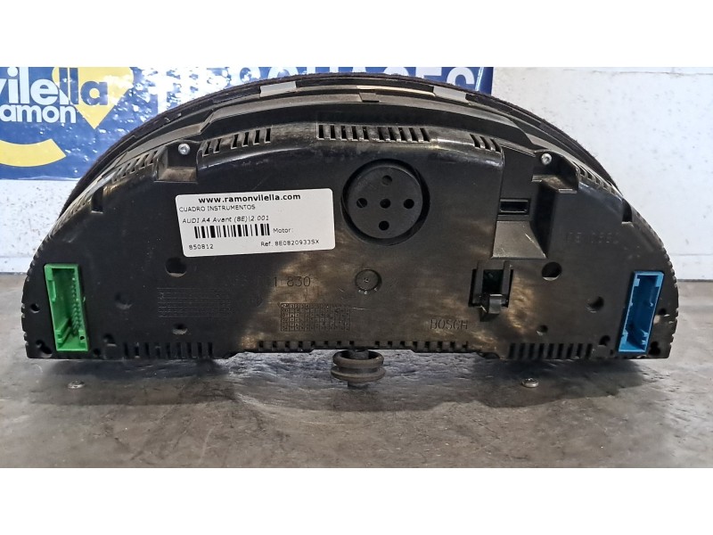 Recambio de cuadro instrumentos para audi a4 avant (8e) 1.9 tdi referencia OEM IAM 8E0820933SX  