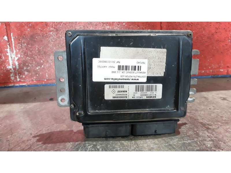 Recambio de centralita motor uce para renault scenic (ja..) 1.6 referencia OEM IAM S110138000C 8200059086  Recambio de centralita motor uce para renault scenic (ja..) 1.6 referencia OEM IAM S110138000C 8200059086