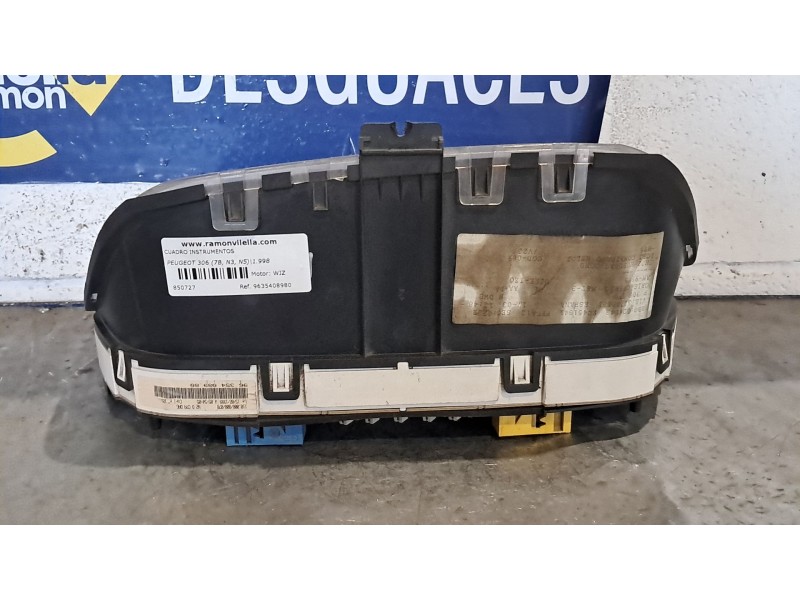 Recambio de cuadro instrumentos para peugeot 306 (7b, n3, n5) 1.9 d referencia OEM IAM 9635408980  