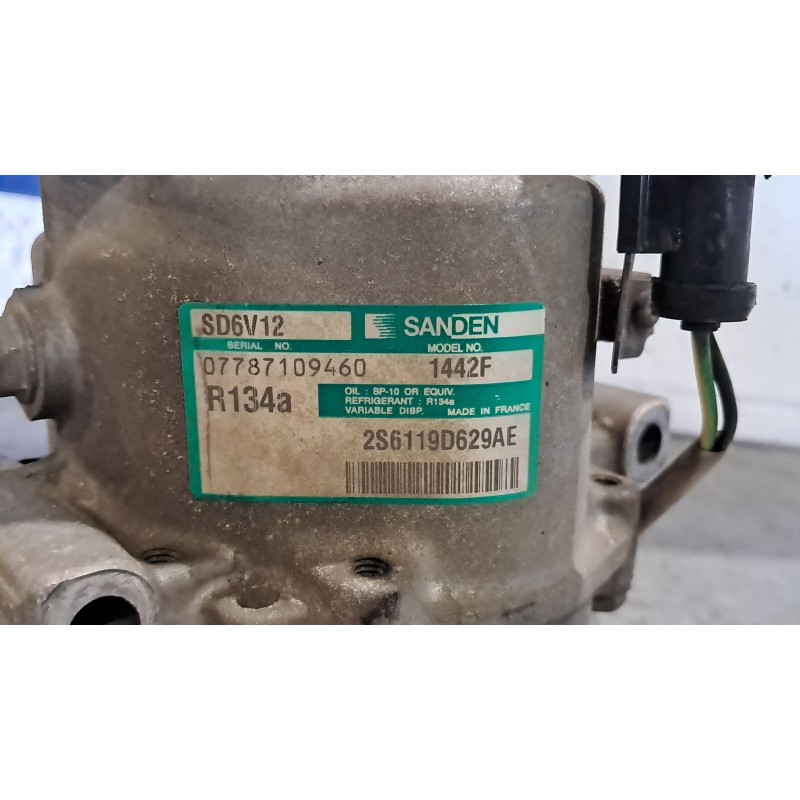 Recambio de compresor aire acondicionado para ford fusion (cbk) 1.4 tdci cat | 0.02 - ... 1.4 tdci cat | 0.02 - ... referencia O