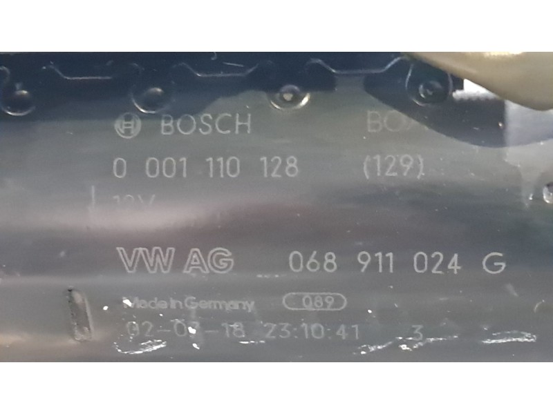 Recambio de motor arranque para audi a4 avant (8e) 1.9 tdi referencia OEM IAM 0001110128  