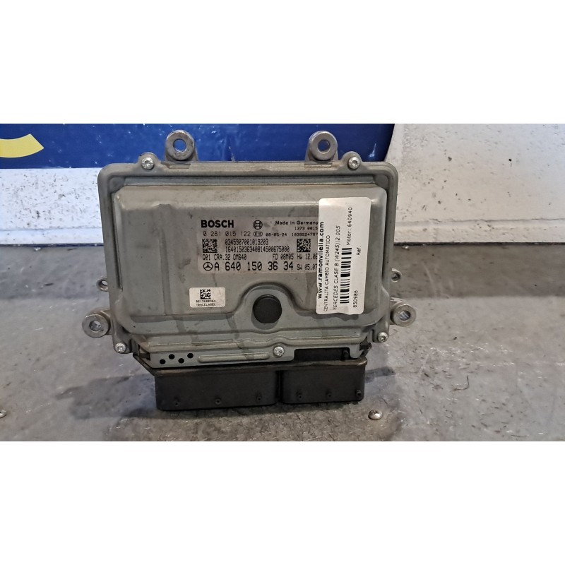 Recambio de centralita cambio automatico para mercedes clase b (w245) 180 cdi (245.207) referencia OEM IAM A6401503634 028101512