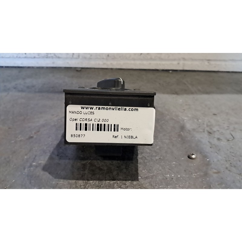 Recambio de mando luces para opel corsa c 1.2 16v cat (z 12 xe / lw4) referencia OEM IAM 1 NIEBLA  