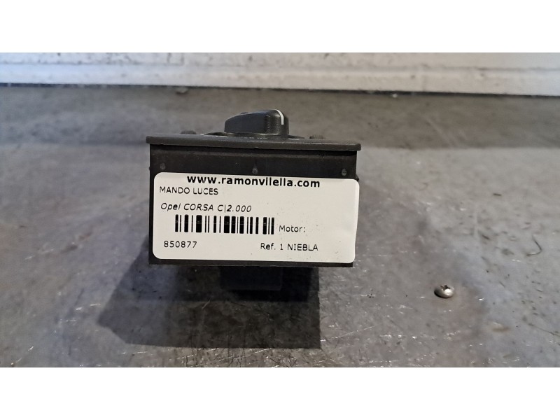 Recambio de mando luces para opel corsa c 1.2 16v cat (z 12 xe / lw4) referencia OEM IAM 1 NIEBLA  