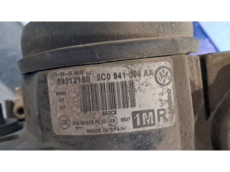 Recambio de faro derecho para volkswagen passat berlina (3c2) 2.0 tdi referencia OEM IAM   