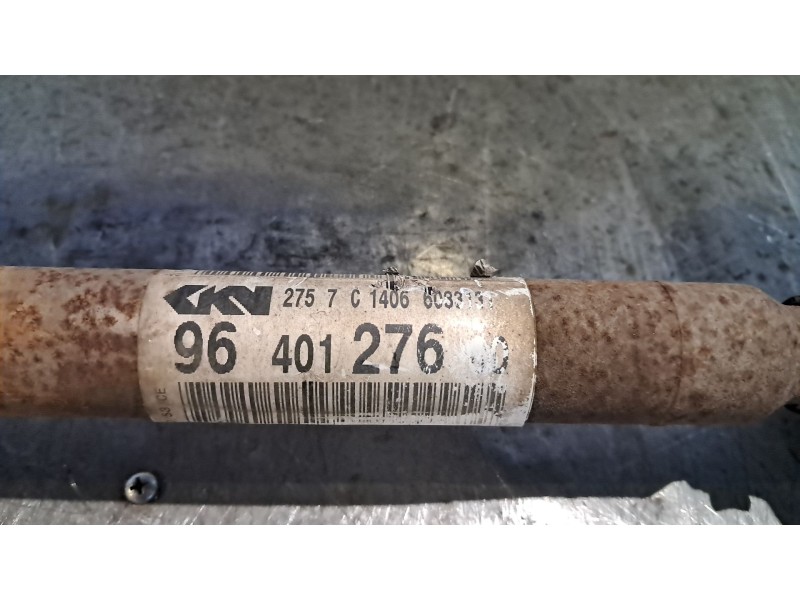 Recambio de transmision delantera derecha para citroen c3 1.4 collection referencia OEM IAM 9640127680  